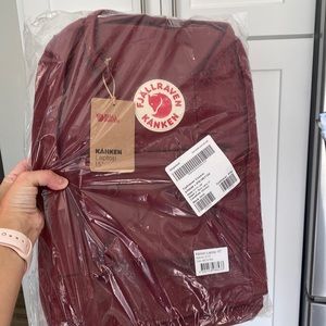 Fjallraven Kanken 15 inch laptop bag, new with tags